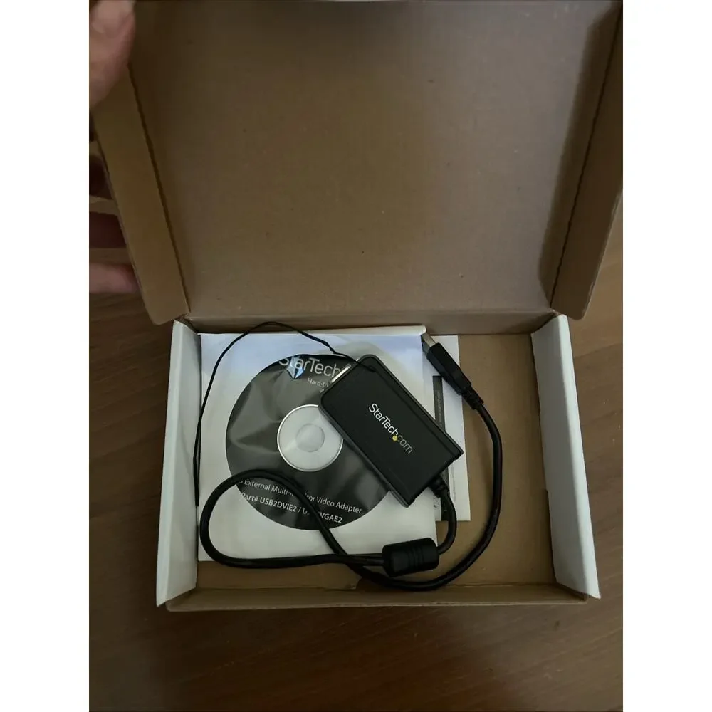 STARTECH USB TO VGA EXTERNAL VIDEO ADAPTER USB2VGAE2 ULE4-8